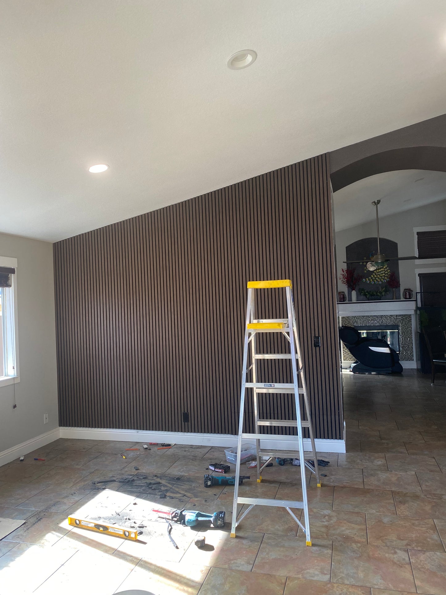 A10 Dark Walnut- Acoustic Wood 2x9ft