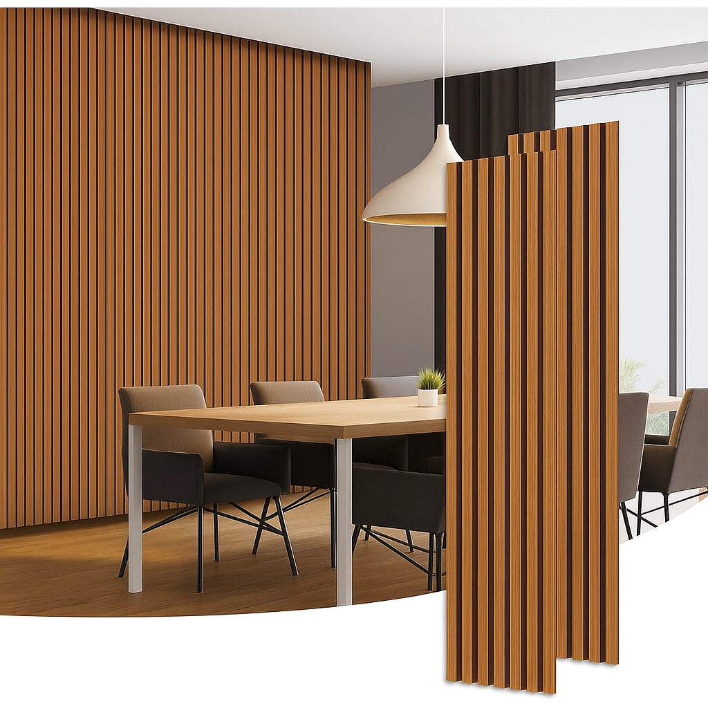 Walnut Oak - Acoustic Wood 114"x24" 9.5ftx2ft (Copy)