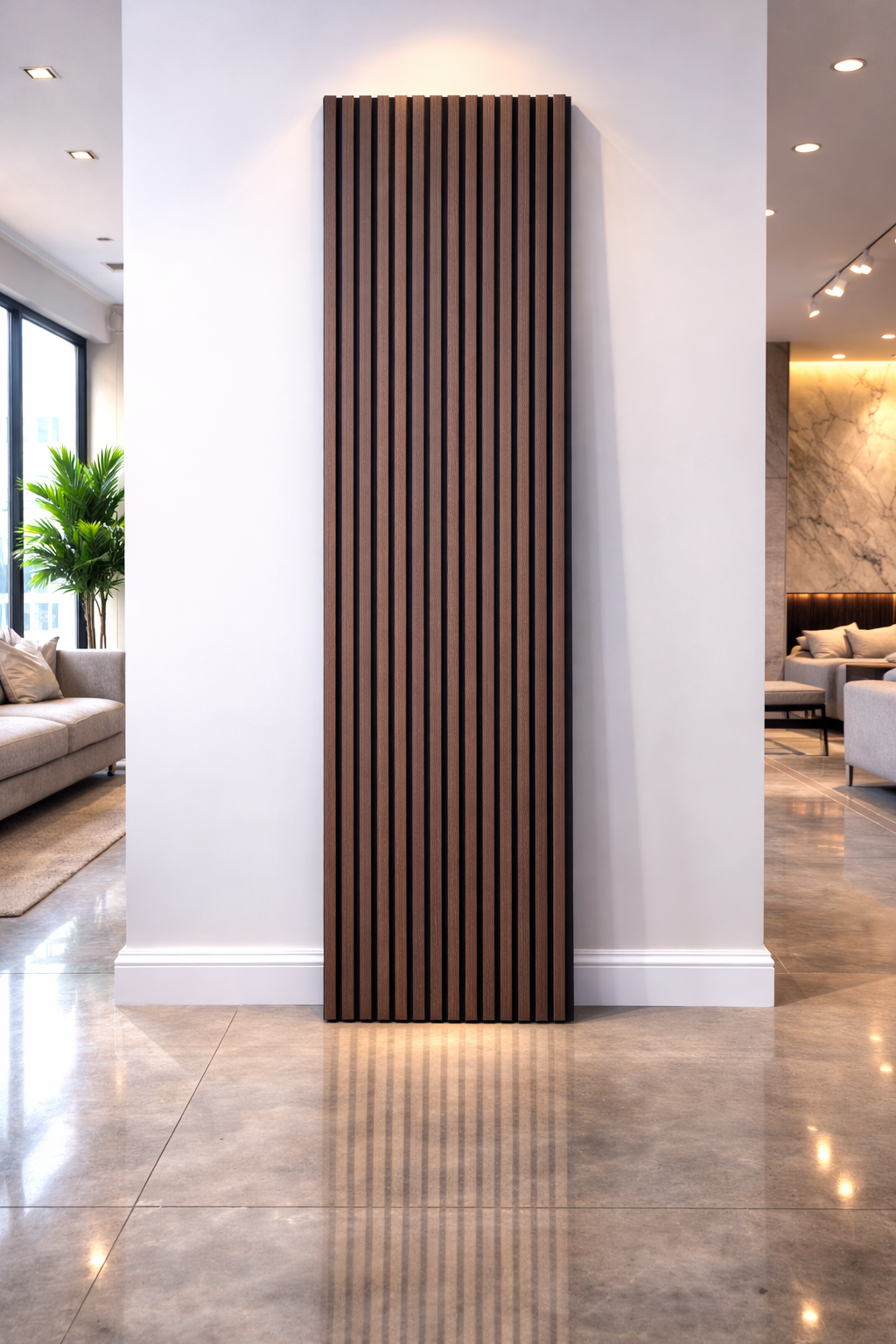 A10 Dark Walnut- Acoustic Wood 2x9ft